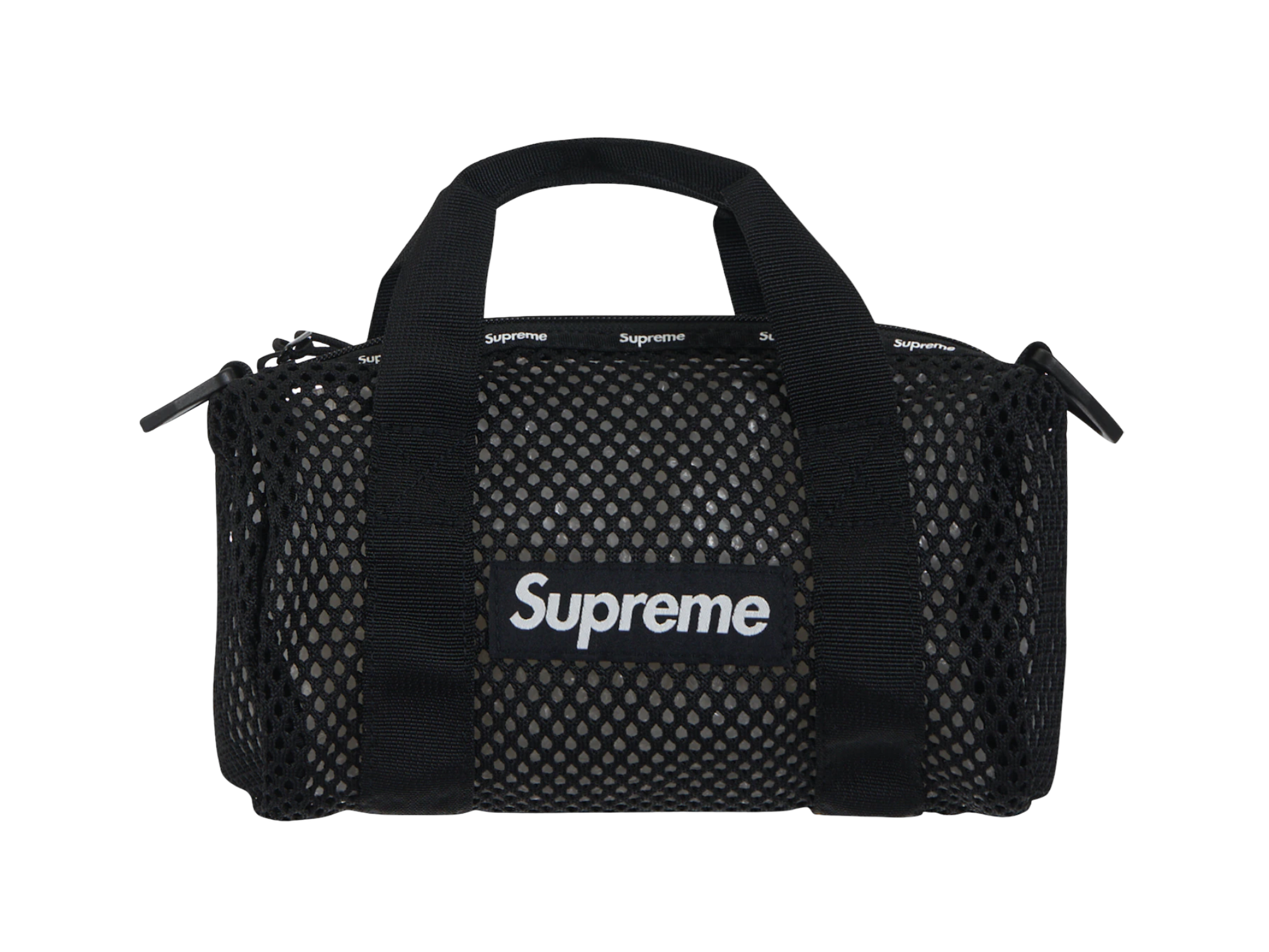 Supreme Small Mesh Duffle Bag Black